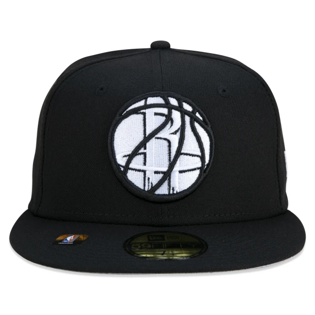 Boné 59FIFTY Houston Rockets NBA Authentic Draft Series Aba Reta Preto