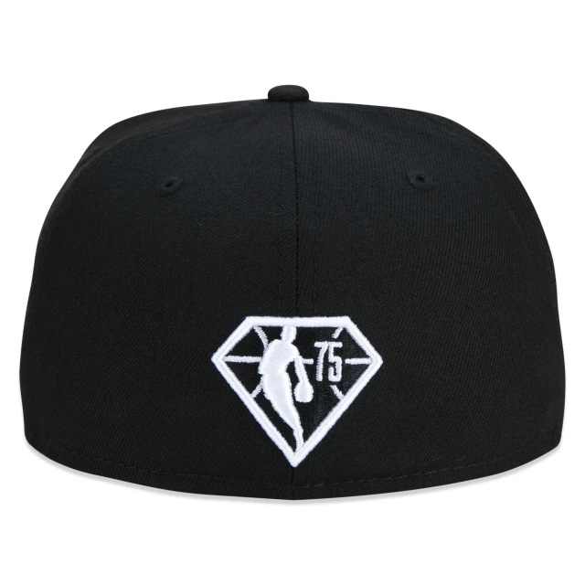 Boné 59FIFTY Houston Rockets NBA Authentic Draft Series Aba Reta Preto