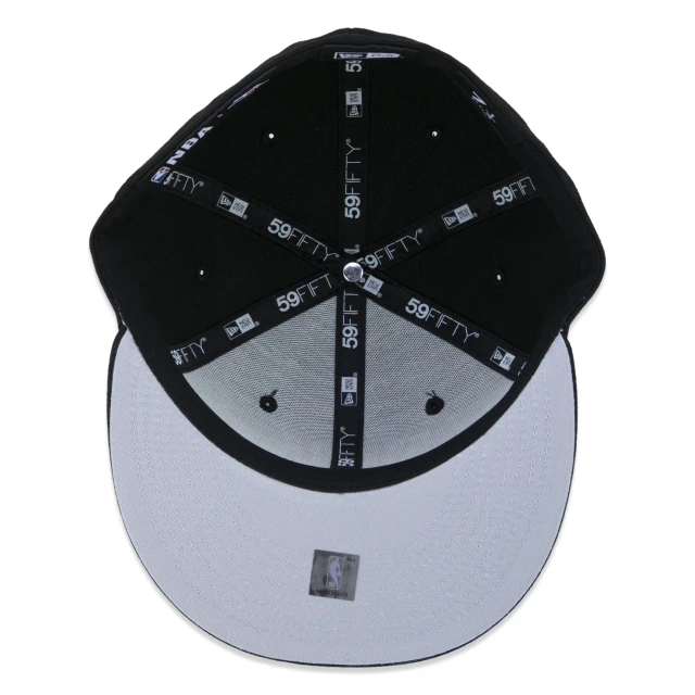 Boné 59FIFTY NBA NBA Authentic Draft Series Aba Reta Preto