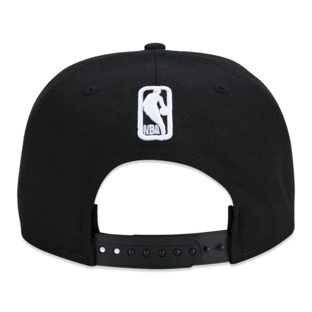 Boné 9FIFTY NBA Logo NBA Compound Aba Reta Preto