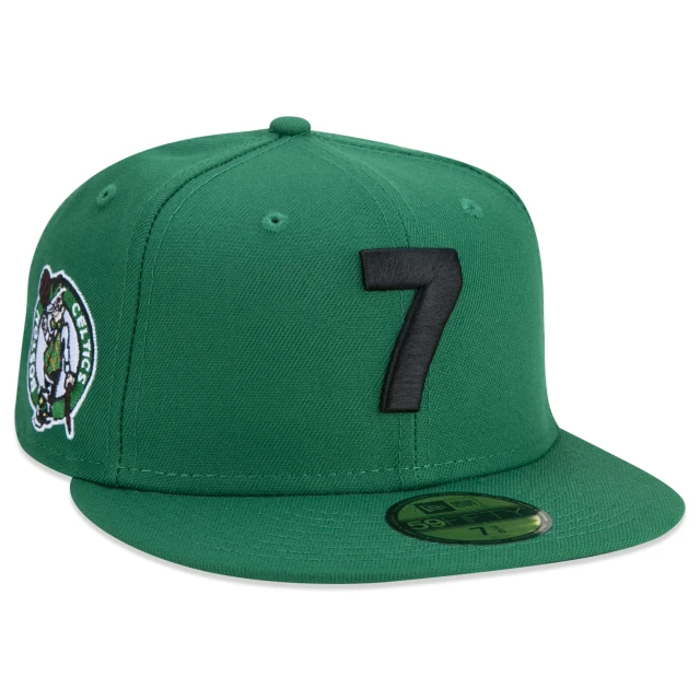 Boné 59FIFTY Boston Celtics NBA Compound "7" Aba Reta Verde