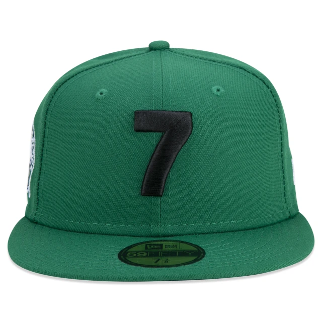 Boné 59FIFTY Boston Celtics NBA Compound "7" Aba Reta Verde