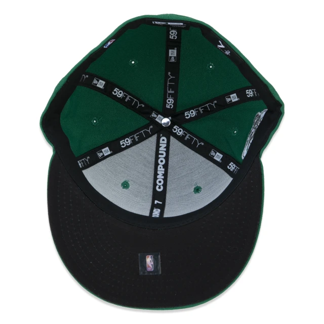 Boné 59FIFTY Boston Celtics NBA Compound "7" Aba Reta Verde