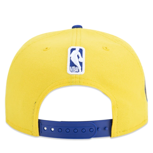 Boné 9FIFTY Golden State Warriors NBA Compound Aba Reta Amarelo