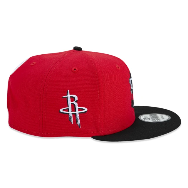 Boné 9FIFTY Houston Rockets NBA Compound Aba Reta Vermelho
