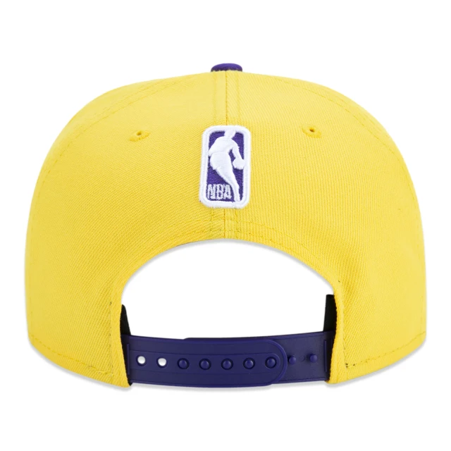 Boné 9FIFTY Los Angeles Lakers NBA Compound Aba Reta Amarelo