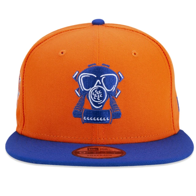 Boné 9FIFTY New York Knicks NBA Compound Aba Reta Laranja