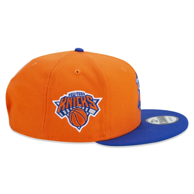Boné 9FIFTY New York Knicks NBA Compound Aba Reta Laranja