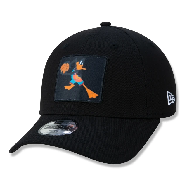 Boné Infantil 9FORTY Brooklyn Nets Space Jam Patolino Preto Aba Curva