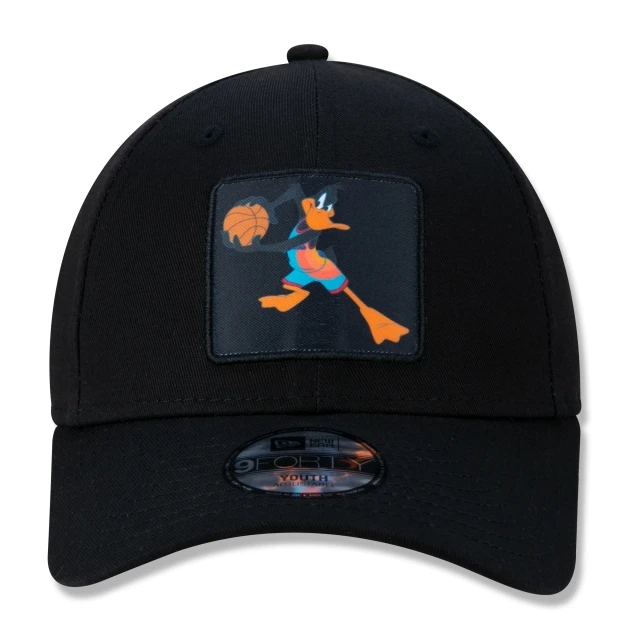 Boné Infantil 9FORTY Brooklyn Nets Space Jam Patolino Preto Aba Curva