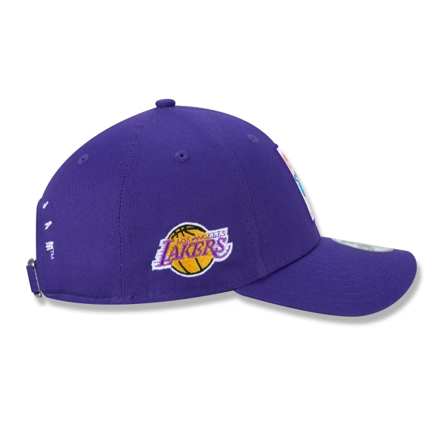 Boné Infantil 9FORTY Los Angeles Lakers Space Jam Lola Bunny Roxo Aba Curva