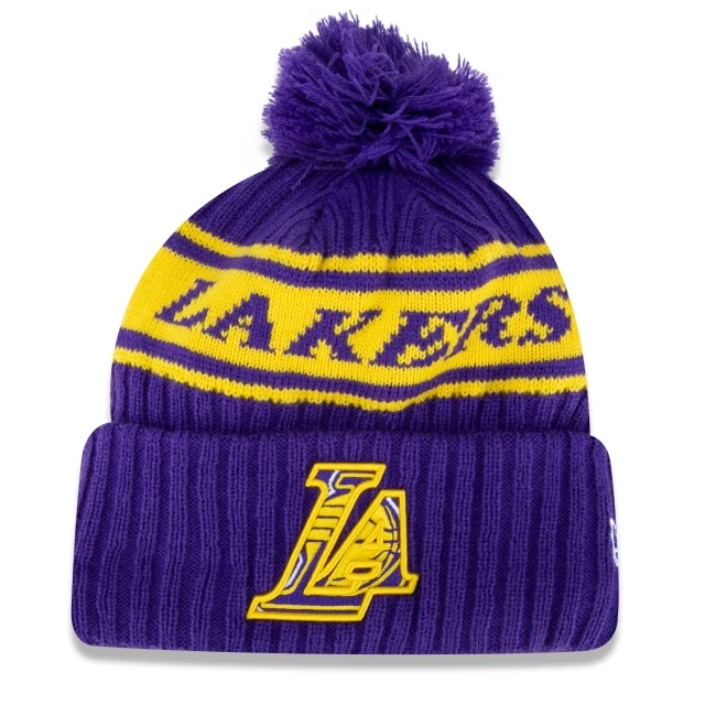 Gorro Los Angeles Lakers NBA Authentic Draft Series Roxo