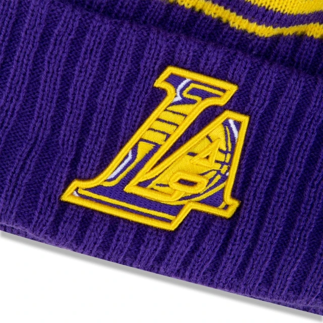 Gorro Los Angeles Lakers NBA Authentic Draft Series Roxo