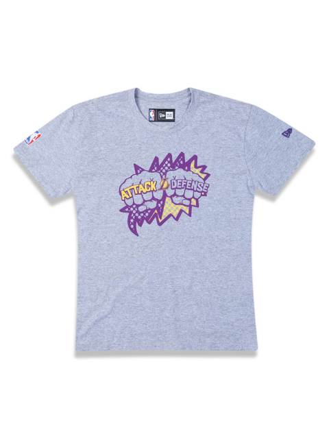 Camiseta Infantil Attack Defense Los Angeles Lakers NBA