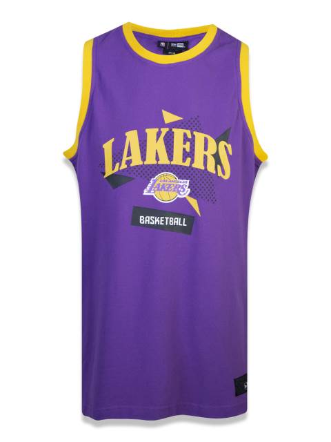 Regata Jersey NBA Los Angeles Lakers Sport Basketball Roxa