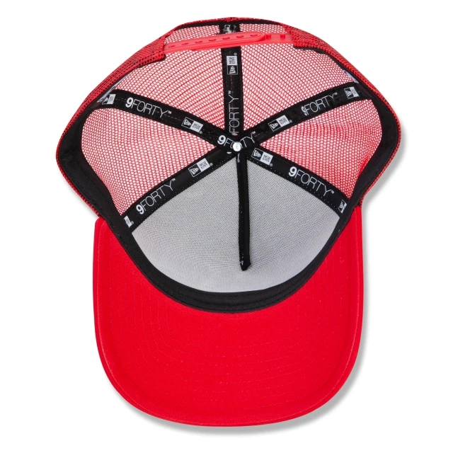 Boné 9FORTY A-Frame Trucker Snapback Aba Curva Houston Rockets Core Basketball