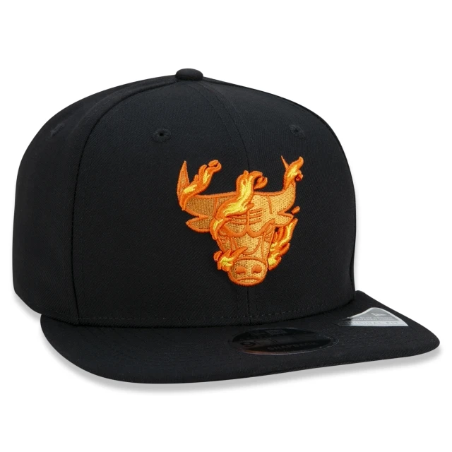 Boné 9FIFTY Original Fit Snapback Aba Reta Chicago Bulls Core