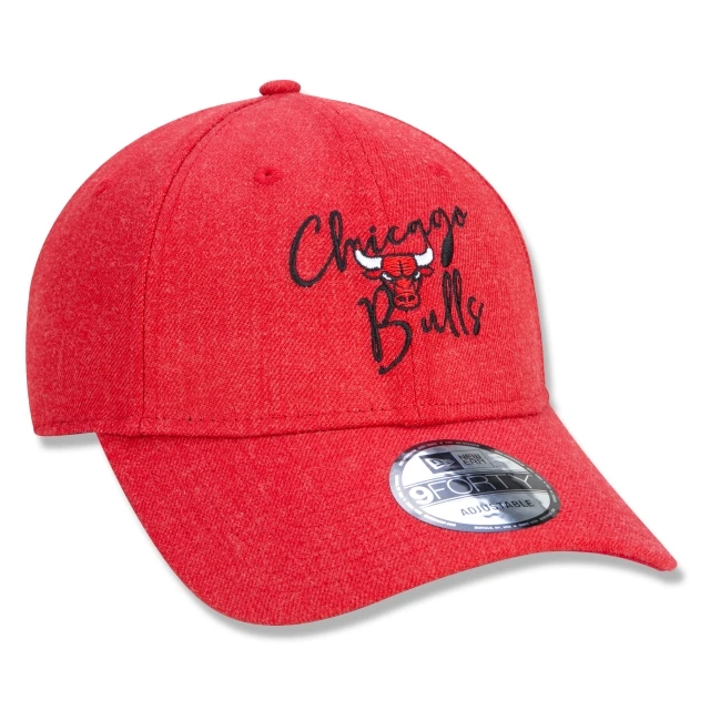 Boné 9FORTY Snapback Aba Curva Chicago Bulls Core Signature Logo