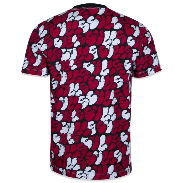 Camiseta Regular Manga Curta Chicago Bulls Street Life Sopa De Letra