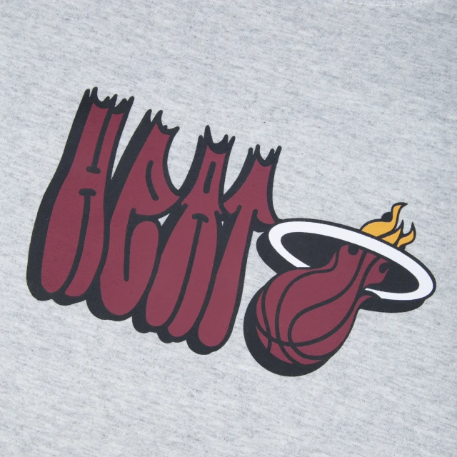 Camiseta Regular Manga Curta Miami Heat Street Life Bomhea