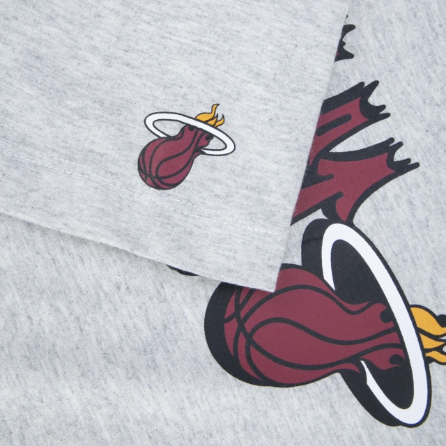 Camiseta Regular Manga Curta Miami Heat Street Life Bomhea