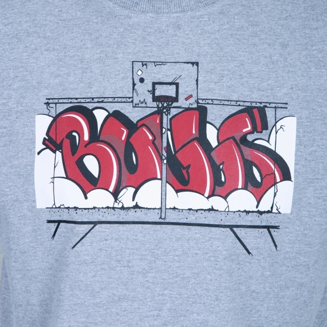 Camiseta Regular Manga Curta Chicago Bulls Street Life Street Court