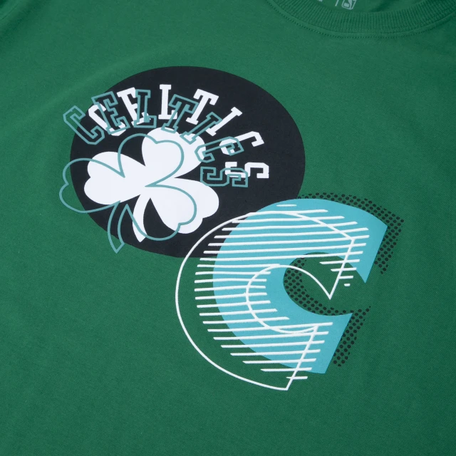 Camiseta Regular Manga Curta Boston Celtics Core Lines