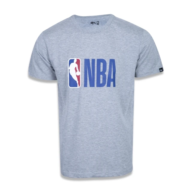 Camiseta Plus Size Regular Manga Curta NBA Essentials Logo