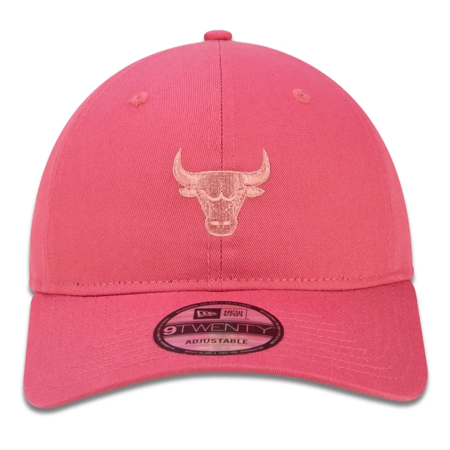 Boné 9TWENTY Strapback NBA Chicago Bulls Classic Aba Curva Rosa