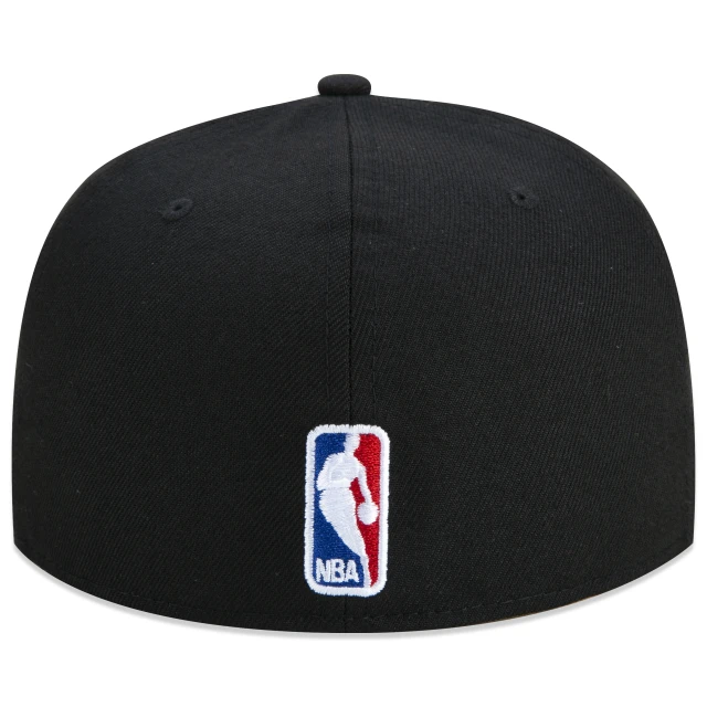 Boné 59FIFTY NBA Chicago Bulls Core Aba Reta Preto
