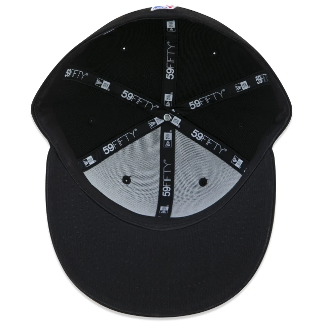 Boné 59FIFTY NBA Chicago Bulls Core Aba Reta Preto
