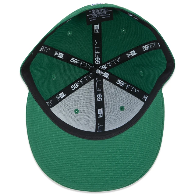 Boné 59FIFTY NBA Boston Celtics Core Aba Reta Verde