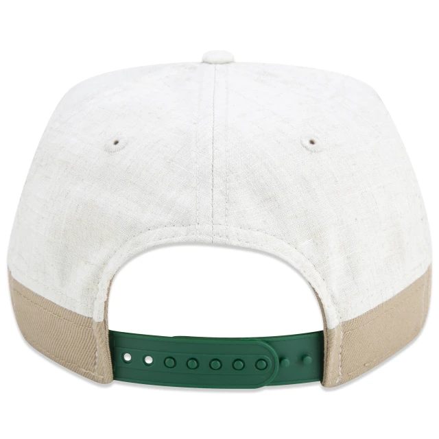 Boné 9FORTY A-Frame Snapback NBA Boston Celtics Vintage Aba Curva Areia