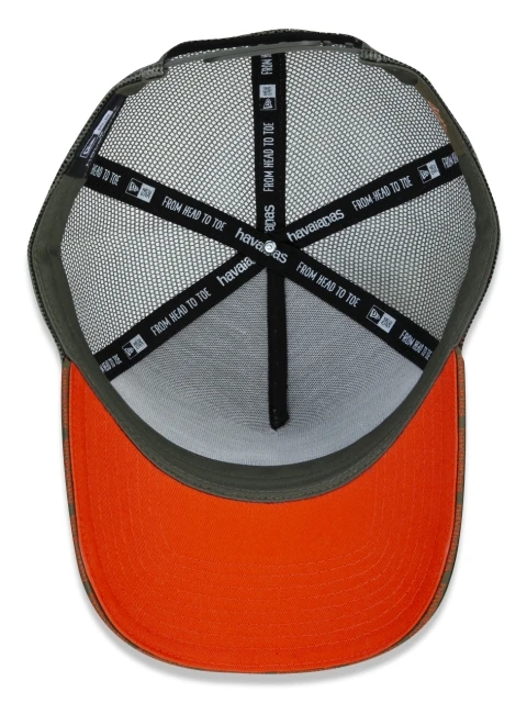 Boné 9FORTY A-Frame Trucker Collab Havaianas 100 Anos New Era