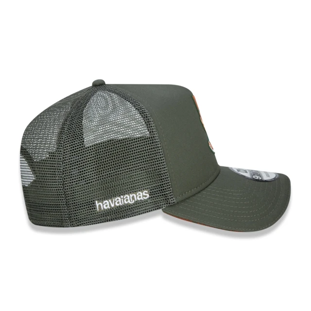 Boné 9FORTY A-Frame Trucker Collab Havaianas 100 Anos New Era