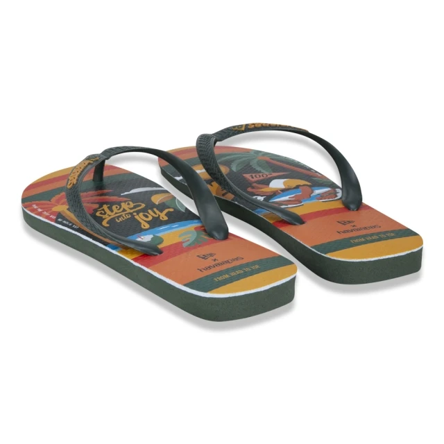 Chinelo Havaianas Top Comemorativo 100 Anos Da New Era - Step Into Joy - From Head To Toe