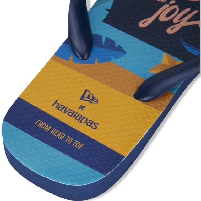 Chinelo Havaianas Top Comemorativo 100 Anos Da New Era - Step Into Joy - From Head To Toe