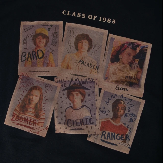 Camiseta Manga Curta Netflix Stranger Things