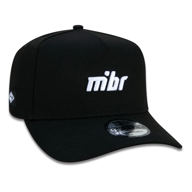 Boné 9FORTY A-Frame MiBR Made In Brazil Snapback Aba Curva Preto