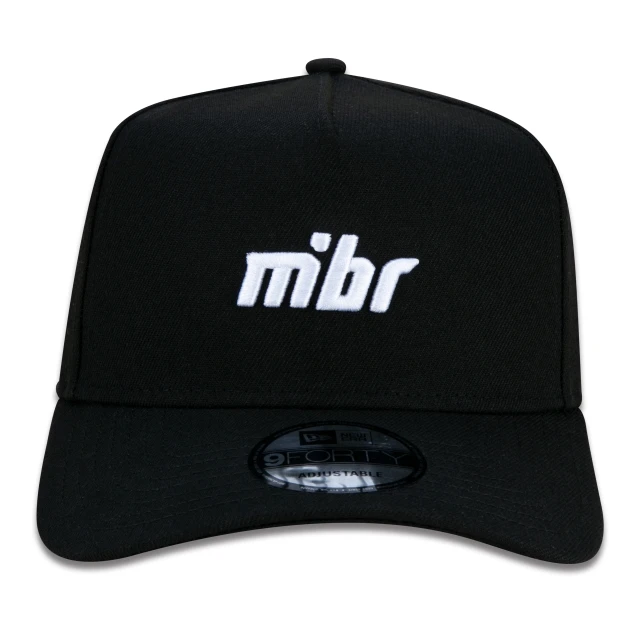 Boné 9FORTY A-Frame MiBR Made In Brazil Snapback Aba Curva Preto