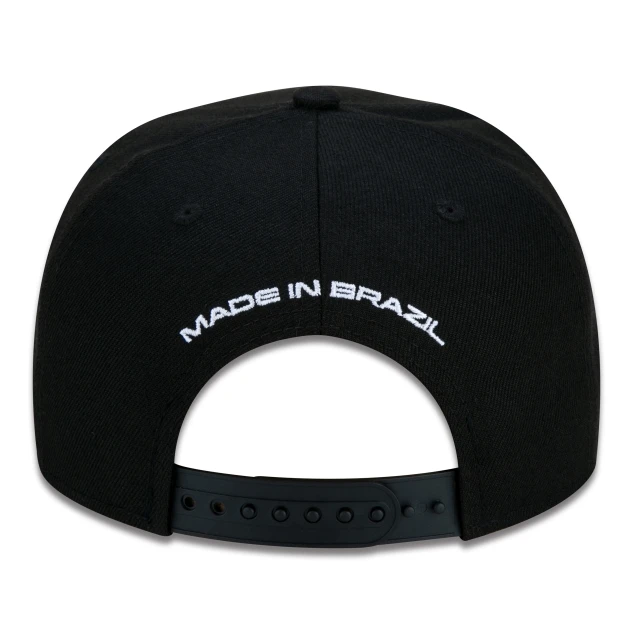 Boné 9FORTY A-Frame MiBR Made In Brazil Snapback Aba Curva Preto