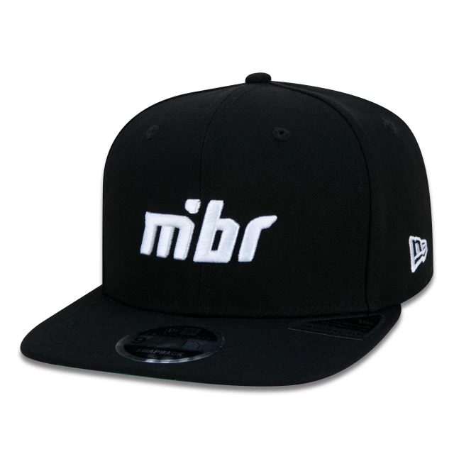 Boné 9FIFTY MiBR Made In Brazil Snapback Aba Reta Preto