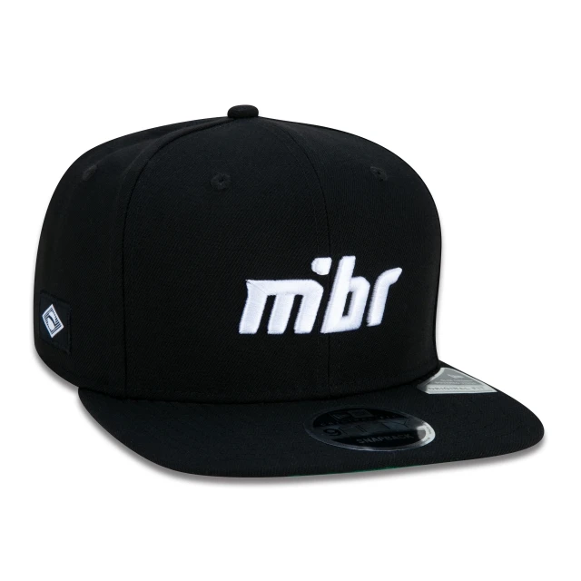 Boné 9FIFTY MiBR Made In Brazil Snapback Aba Reta Preto