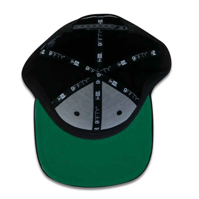 Boné 9FIFTY MiBR Made In Brazil Snapback Aba Reta Preto