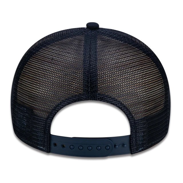 Boné 9FORTY A-Frame Trucker MiBR Made In Brazil Snapback Aba Curva Preto E Branco