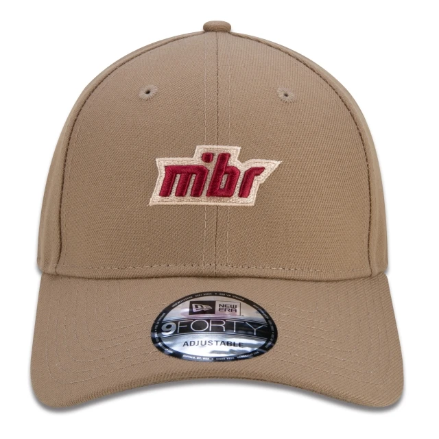 Boné 9FORTYMiBR Made In Brazil Snapback Aba Curva Kaki