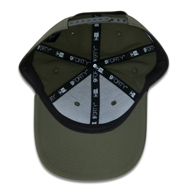 Boné 9FORTY MiBR Made In Brazil Snapback Aba Curva Verde Oliva