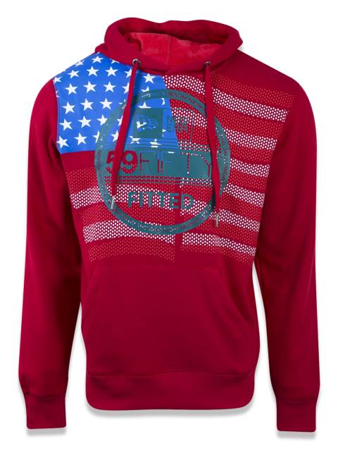 Moletom Canguru Fechado Bandeira EUA