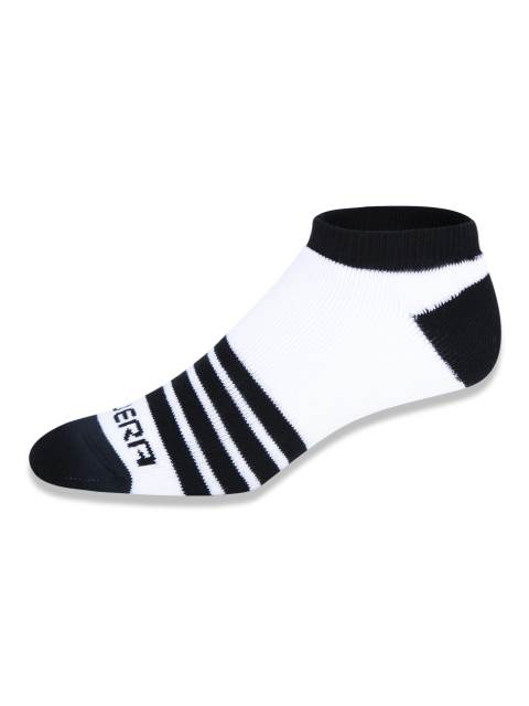 Meia Cano Invisível Listrada