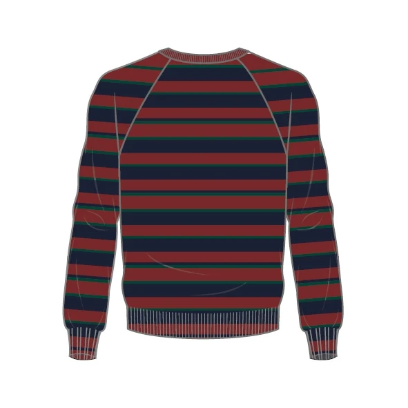 Tricot Fechado Heritage Stripe Nec